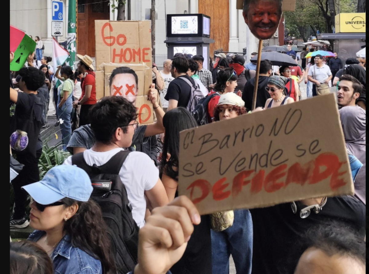 Chairos AntiGringos en CDMX
